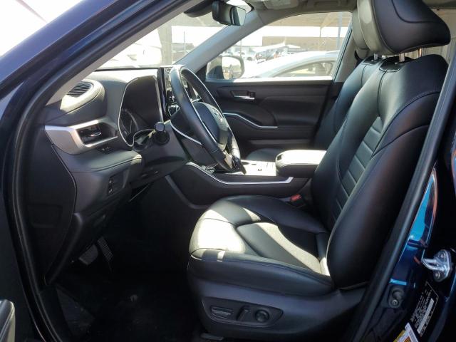 5TDGZRAH0NS110421 - 2022 TOYOTA HIGHLANDER XLE Mavi foto 7