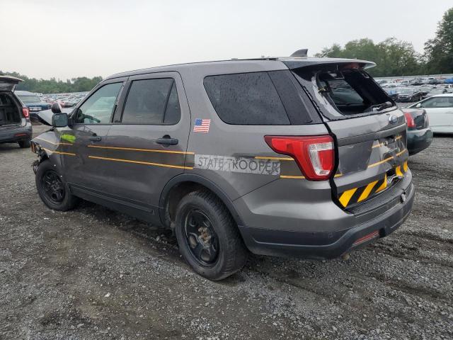 1FM5K8AR4KGA93929 - 2019 FORD EXPLORER POLICE INTERCEPTOR GRAY photo 2