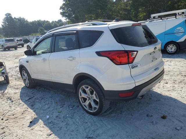 1FMCU0J92KUA87647 - 2019 FORD ESCAPE TITANIUM Blanc photo 2