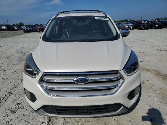 1FMCU0J92KUA87647 - 2019 FORD ESCAPE TITANIUM Blanc photo 5