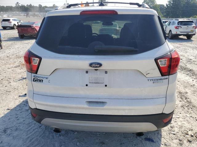 1FMCU0J92KUA87647 - 2019 FORD ESCAPE TITANIUM Blanc photo 6