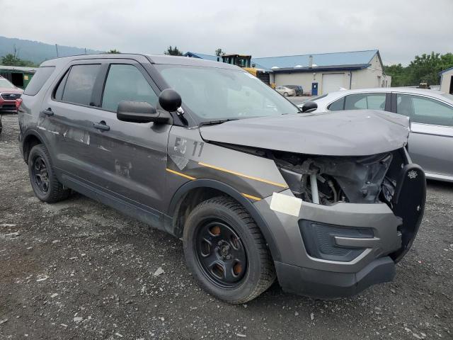 1FM5K8AR3KGB18383 - 2019 FORD EXPLORER POLICE INTERCEPTOR GRAY photo 4