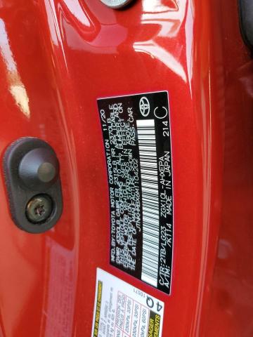 JTNKHMBX6M1104202 - 2021 TOYOTA C-HR XLE RED photo 14