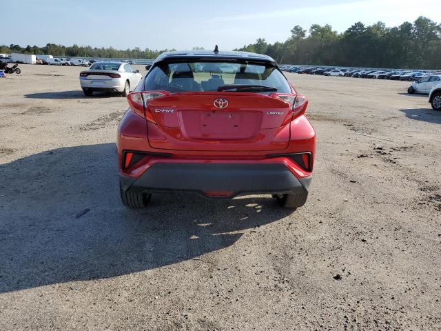 JTNKHMBX6M1104202 - 2021 TOYOTA C-HR XLE RED photo 6