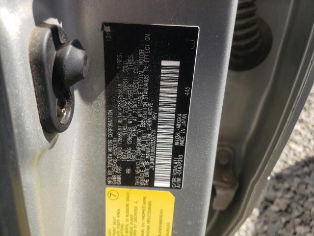 JTJHW31UX60038779 - 2006 LEXUS RX 400 SILVER photo 12