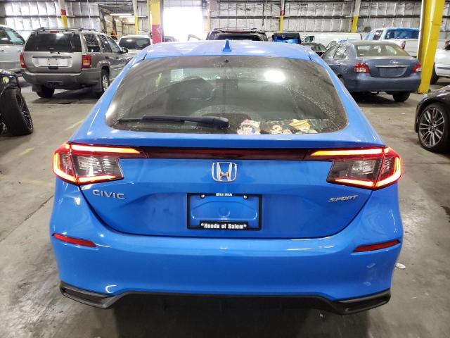 19XFL2H83PE010191 - 2023 HONDA CIVIC SPORT 蓝色 照片 6
