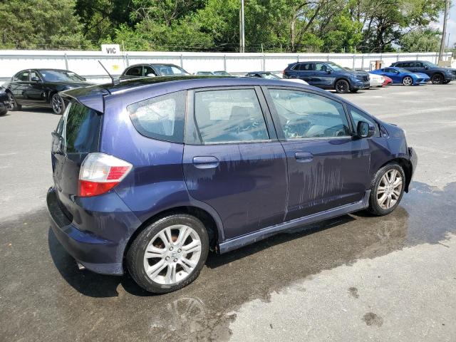 JHMGE88499S004621 - 2009 HONDA FIT SPORT 紫色 照片 3