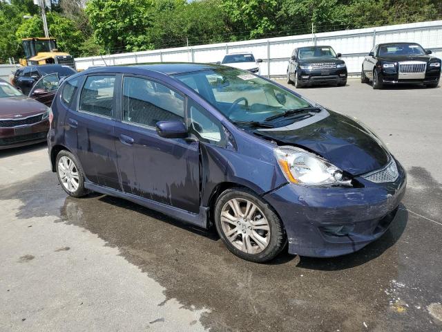 JHMGE88499S004621 - 2009 HONDA FIT SPORT 紫色 照片 4
