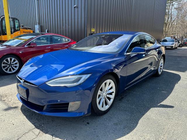 5YJSA1E29GF153669 - 2016 TESLA MODEL S Niebieski zdjęcie 2