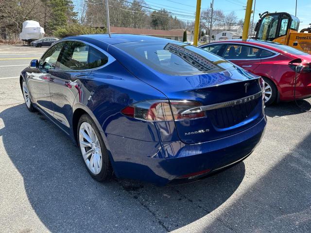 5YJSA1E29GF153669 - 2016 TESLA MODEL S Niebieski zdjęcie 3