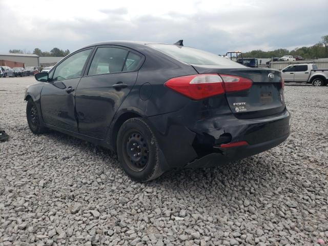 KNAFK4A69F5297583 - 2015 KIA FORTE LX BLACK photo 2