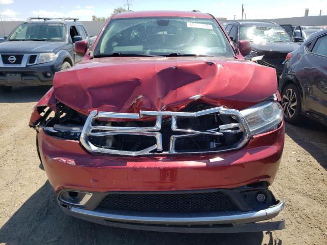 1C4RDJDG2FC851085 - 2015 DODGE DURANGO LIMITED RED photo 5