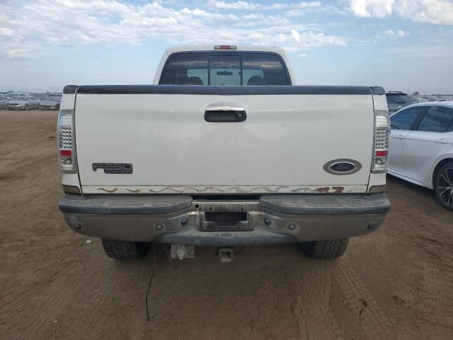 1FTNW21F31EC71187 - 2001 FORD F250 SUPER DUTY WHITE photo 6