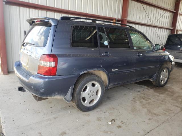 JTEEP21A770198487 - 2007 TOYOTA HIGHLANDER SPORT BLUE photo 3