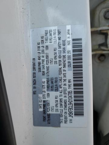JM3KFBCL5H0104785 - 2017 MAZDA CX-5 TOURING WHITE photo 13