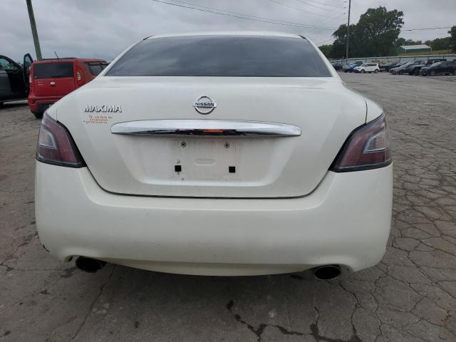 1N4AA5AP0EC462709 - 2014 NISSAN MAXIMA S WHITE photo 6