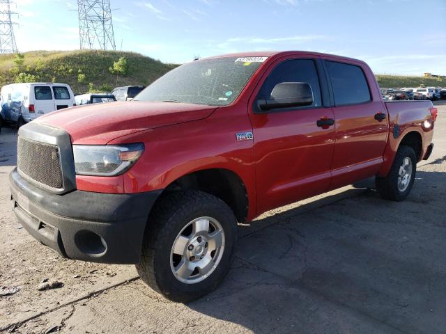 5TFDY5F19CX217761 - 2012 TOYOTA TUNDRA CREWMAX SR5 RED photo 1