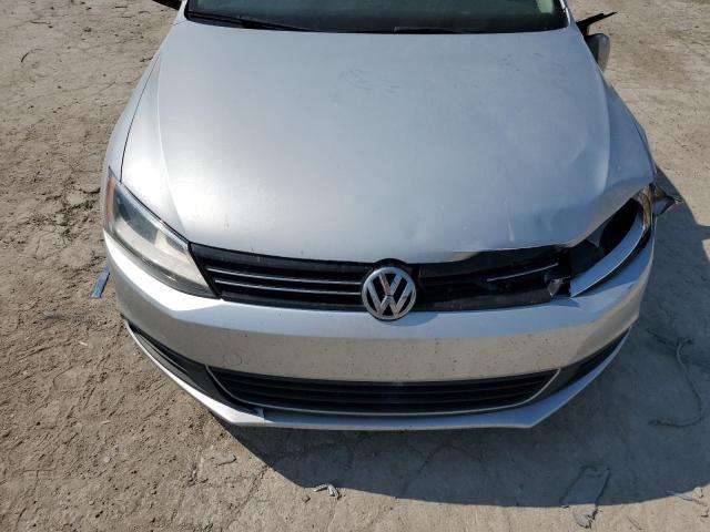 3VWLL7AJ1EM420999 - 2014 VOLKSWAGEN JETTA TDI SILVER photo 11