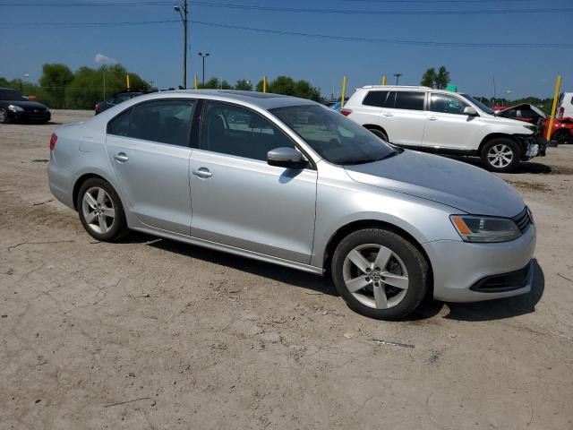 3VWLL7AJ1EM420999 - 2014 VOLKSWAGEN JETTA TDI SILVER photo 4