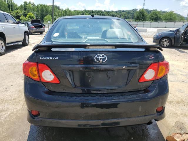 2T1BU4EE3AC332949 - 2010 TOYOTA COROLLA BASE 黑色 照片 6