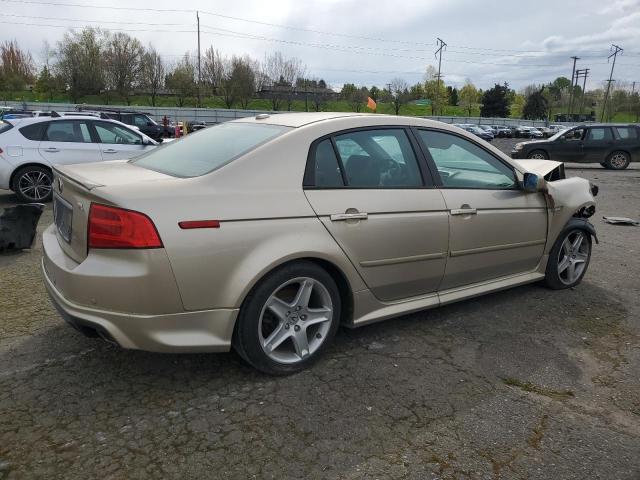 19UUA66215A024188 - 2005 ACURA TL BEIGE photo 3