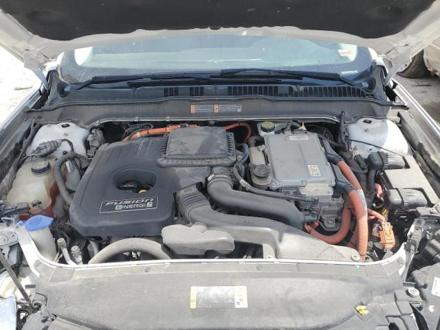 3FA6P0SU0DR247651 - 2013 FORD FUSION TITANIUM PHEV WHITE photo 11