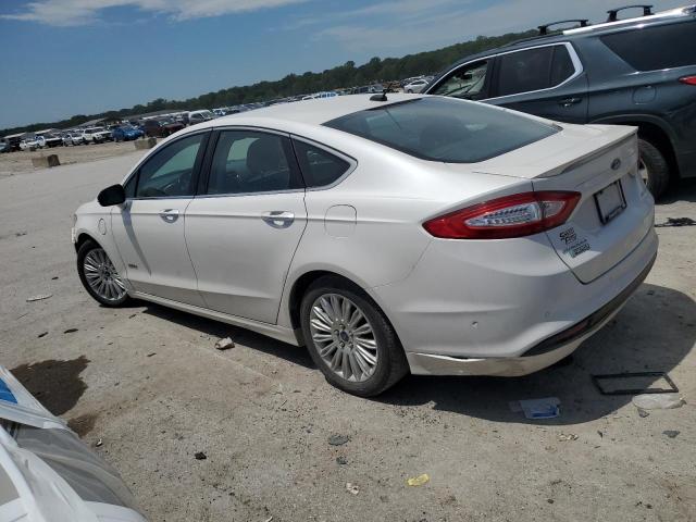 3FA6P0SU0DR247651 - 2013 FORD FUSION TITANIUM PHEV WHITE photo 2