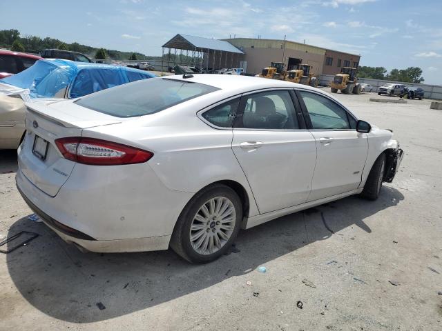 3FA6P0SU0DR247651 - 2013 FORD FUSION TITANIUM PHEV WHITE photo 3