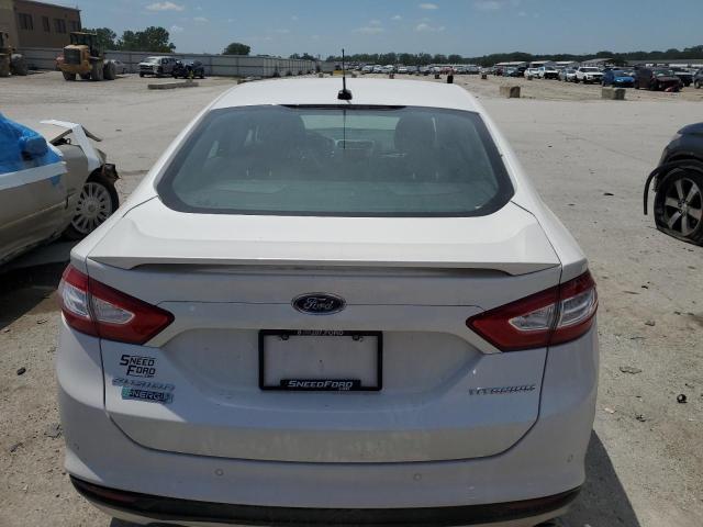 3FA6P0SU0DR247651 - 2013 FORD FUSION TITANIUM PHEV WHITE photo 6
