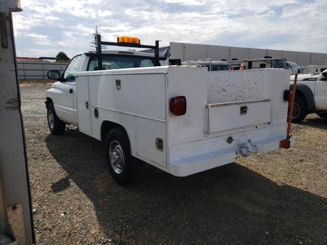 3B6KC26Z21M546335 - 2001 DODGE RAM 2500 WHITE photo 2