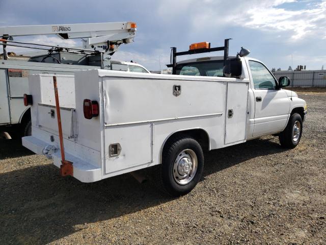 3B6KC26Z21M546335 - 2001 DODGE RAM 2500 WHITE photo 3