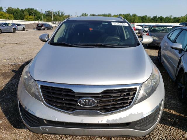 KNDPB3A22C7178109 - 2012 KIA SPORTAGE BASE SILVER photo 5