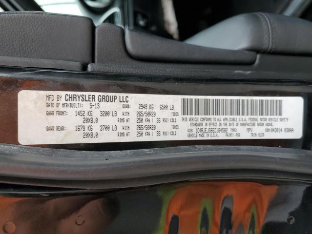 1C4RJEJG6EC164582 - 2014 JEEP GRAND CHER SUMMIT Qara foto 14