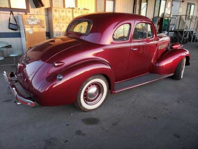 2JA102593 - 1939 CHEVROLET MASTER DLX BURGUNDY photo 4