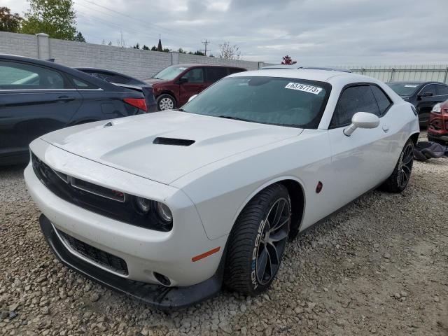 2C3CDZFJ8GH255933 - 2016 DODGE CHALLENGER R/T SCAT PACK WHITE photo 1