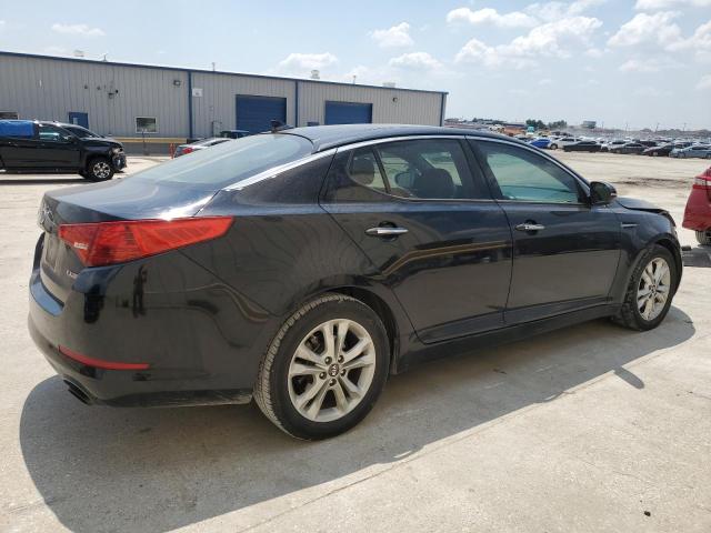 KNAGN4A74B5166611 - 2011 KIA OPTIMA EX BLACK photo 3