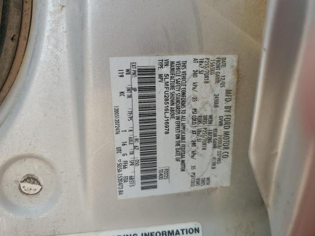 5LMFU28516LJ16978 - 2006 LINCOLN NAVIGATOR ვერცხლისფერი ფოტო 13