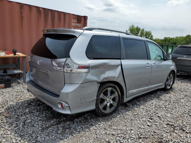 5TDXK3DC9DS377489 - 2013 TOYOTA SIENNA SPORT SILVER photo 3