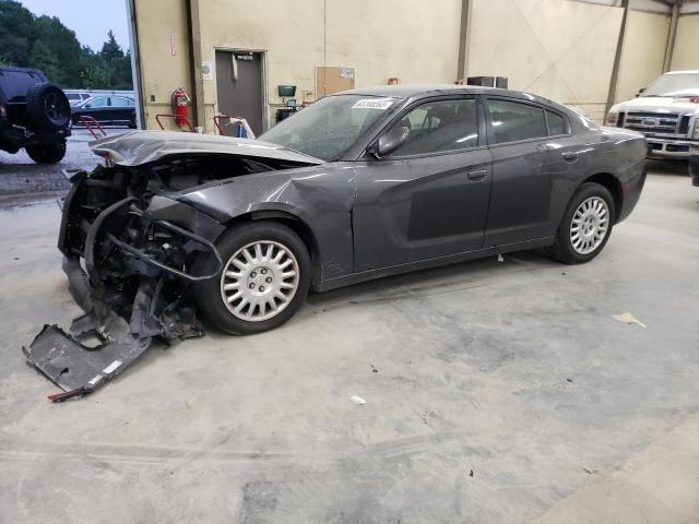 2C3CDXKT9KH647954 - 2019 DODGE CHARGER POLICE GRAY photo 1