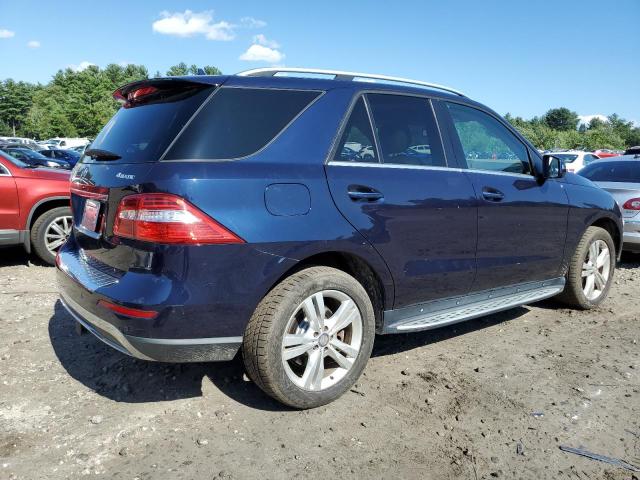 4JGDA5HB5EA412378 - 2014 MERCEDES-BENZ ML 350 4MATIC BLUE photo 3