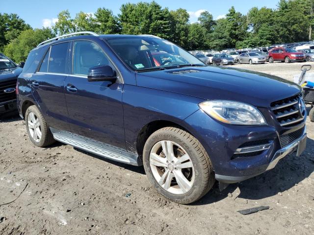 4JGDA5HB5EA412378 - 2014 MERCEDES-BENZ ML 350 4MATIC BLUE photo 4