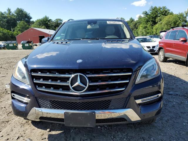 4JGDA5HB5EA412378 - 2014 MERCEDES-BENZ ML 350 4MATIC BLUE photo 5