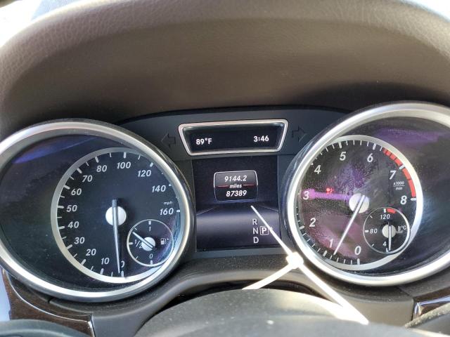 4JGDA5HB5EA412378 - 2014 MERCEDES-BENZ ML 350 4MATIC BLUE photo 9