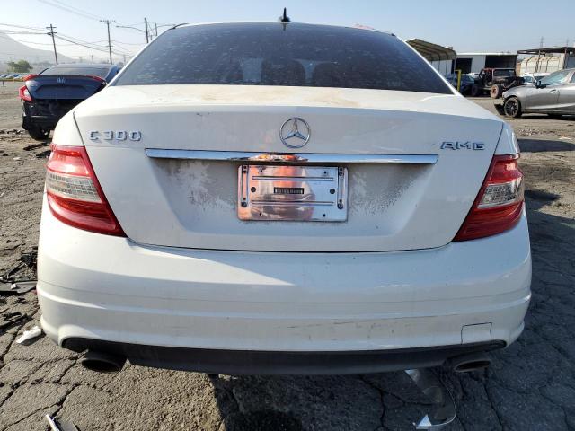 WDDGF54X08R025379 - 2008 MERCEDES-BENZ C 300 WHITE photo 6