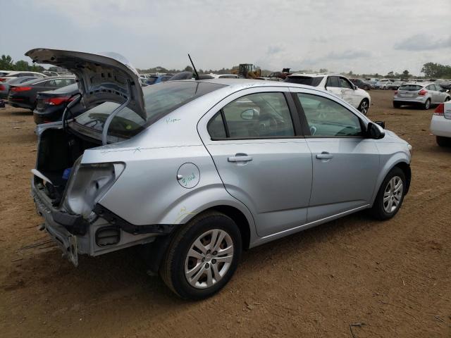 1G1JB5SH5H4157356 - 2017 CHEVROLET SONIC LS SILVER photo 3