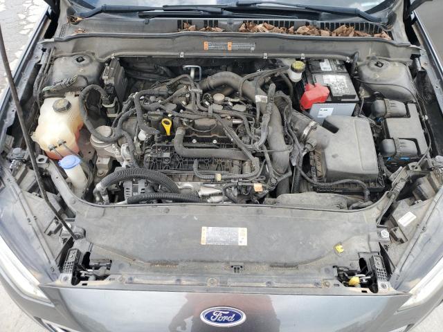 3FA6P0CD3KR138452 - 2019 FORD FUSION SEL ნაცრისფერი ფოტო 11