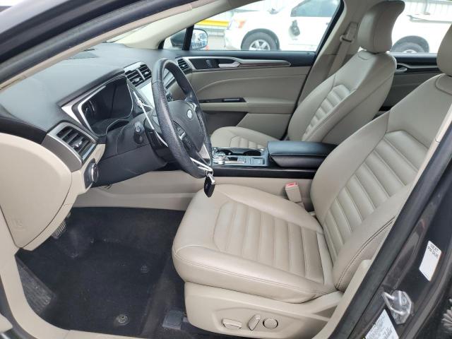 3FA6P0CD3KR138452 - 2019 FORD FUSION SEL ნაცრისფერი ფოტო 7