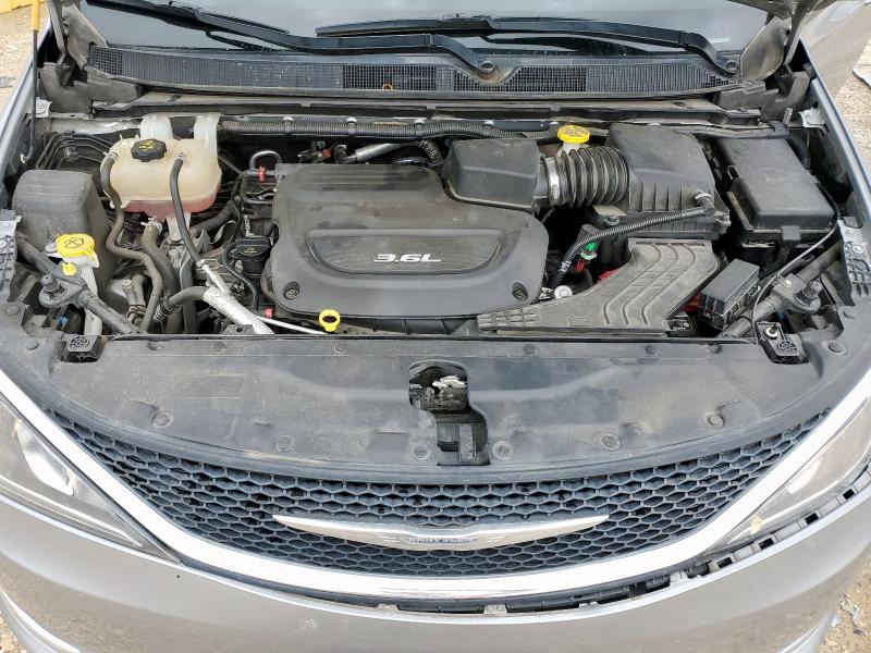 2C4RC1BGXJR316365 - 2018 CHRYSLER PACIFICA TOURING L SILVER photo 12