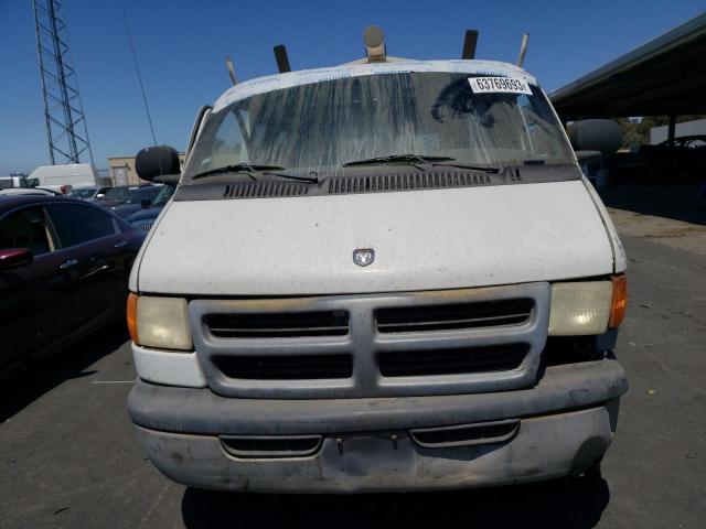 2B7LB31Z6XK518760 - 1999 DODGE RAM VAN B3500 WHITE photo 5