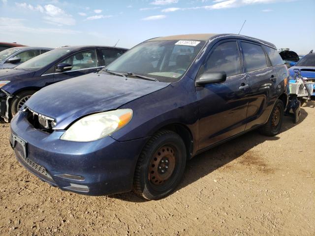 2T1KR38E84C215685 - 2004 TOYOTA COROLLA MA XR BLUE photo 1
